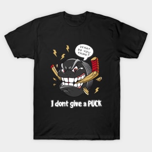 Hockey I dont give a Puck T-Shirt